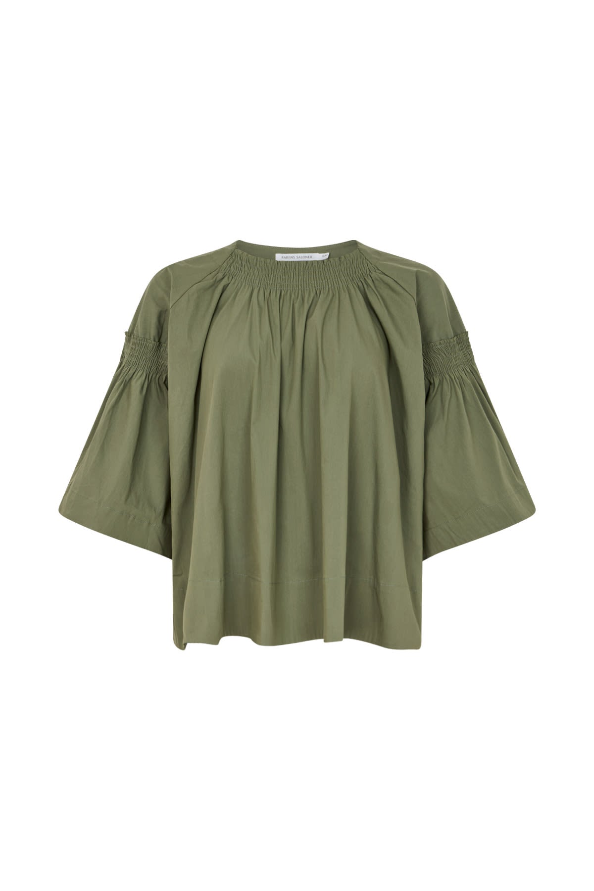 Efil - Papery frill sleeve top I Shadow Shadow XS/S 1 - Rabens Saloner - DK