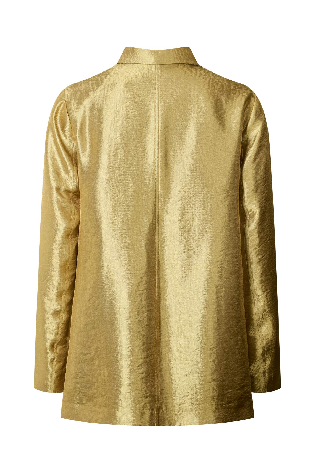 Alona - Woven gold jacket I Gold 7 - Rabens Saloner - DK