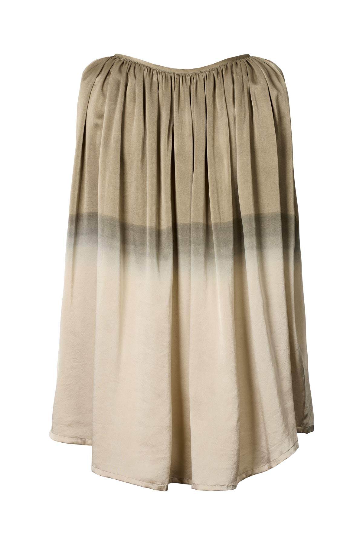 Sabel - Horizon gathered halter top I Cement combo 7 - Rabens Saloner - DK