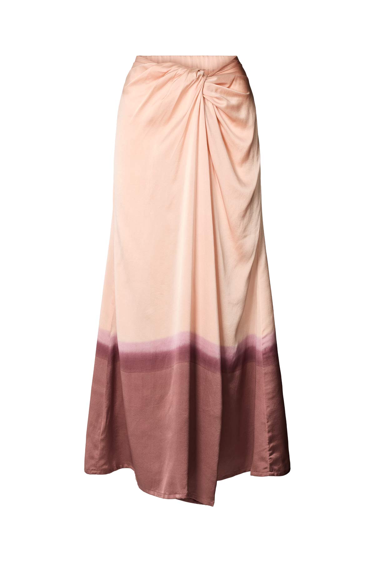 Rojin - Horizon drape front skirt I Blush combo 5 - Rabens Saloner - DK