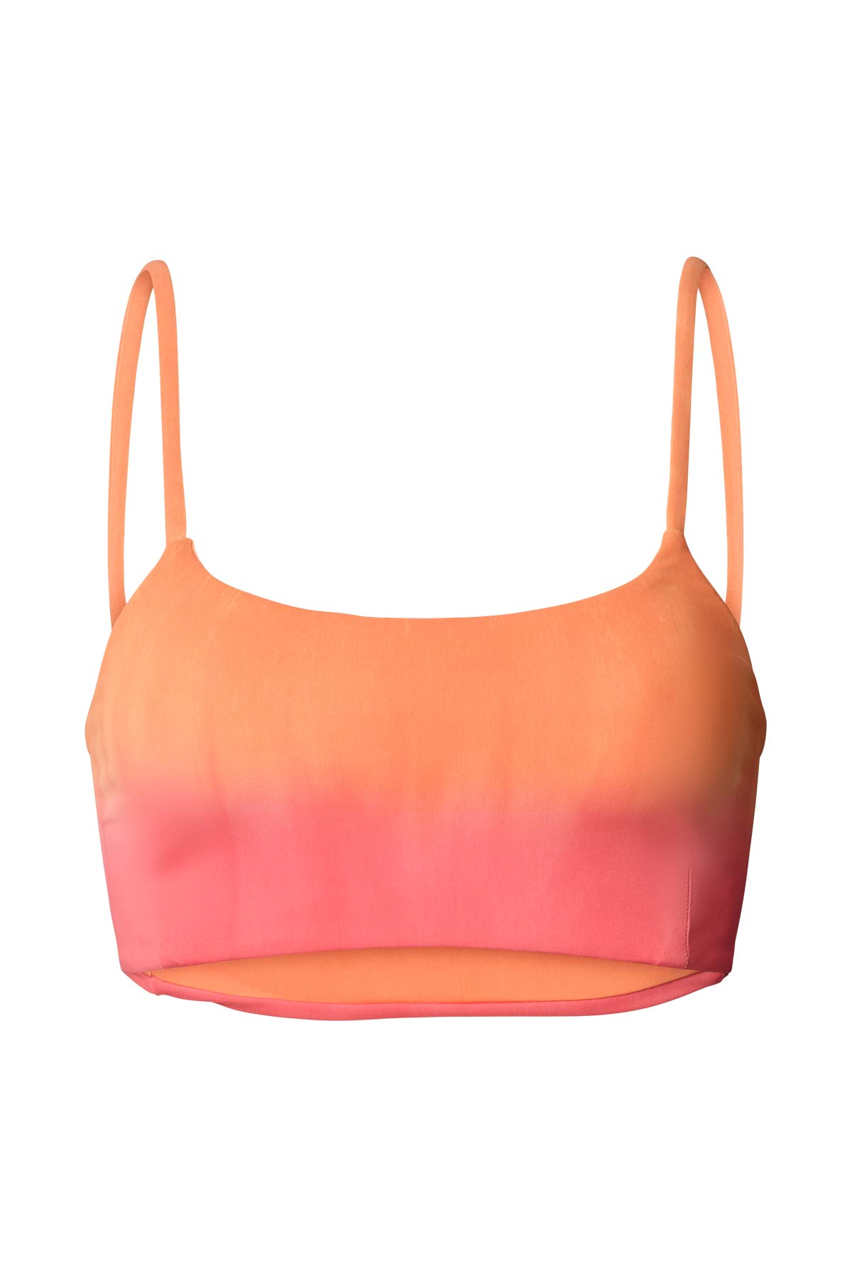 Rudy - Fusion bandeau string top I Mandarin pink 6 - Rabens Saloner - DK