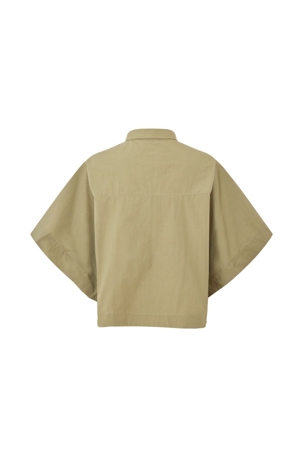 Berte - Poplin curved hem shirt I Vertiver 2 - Rabens Saloner - DK