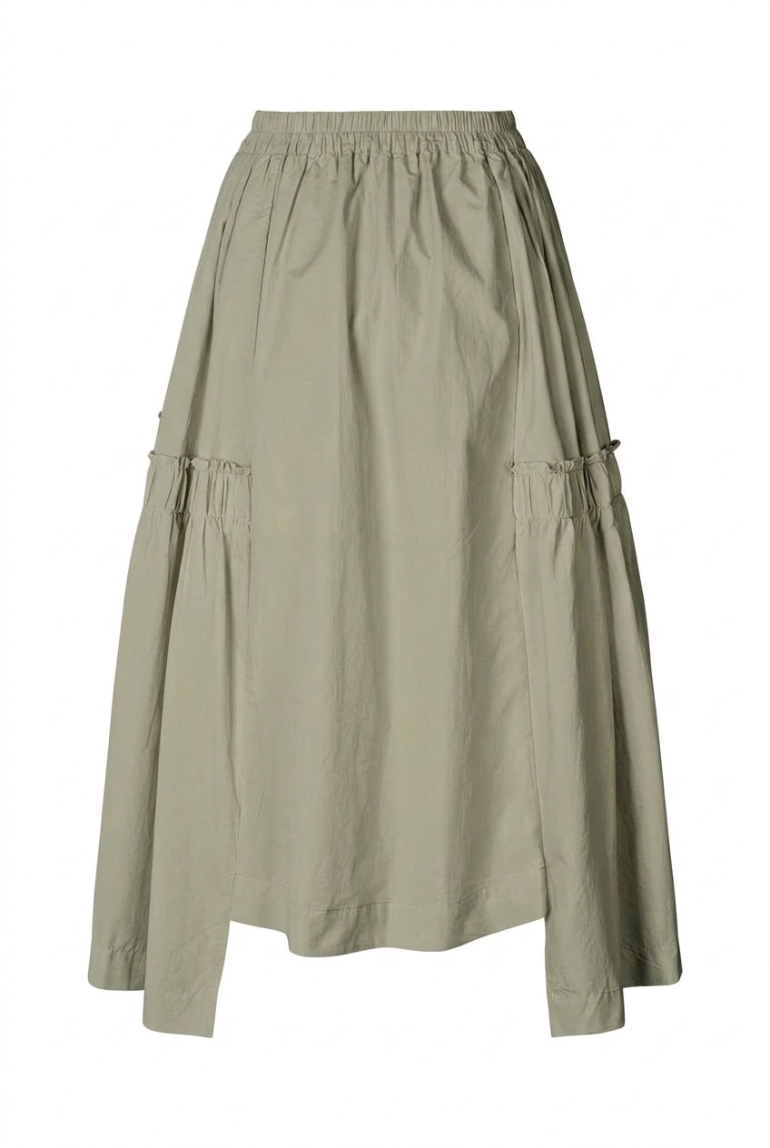 Brigida - Poplin full skirt I Vertiver
