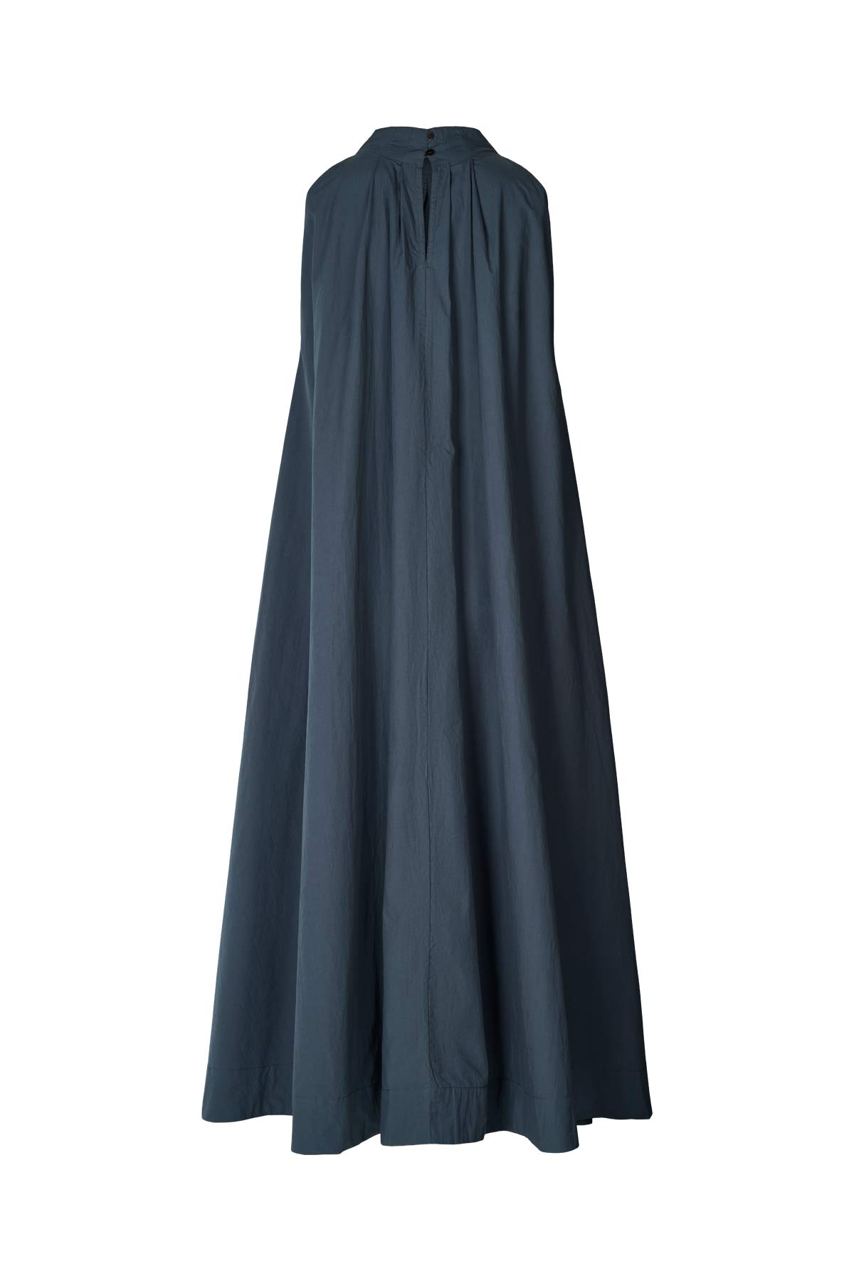 Annisa - Poplin full dress I Navy 6 - Rabens Saloner - DK