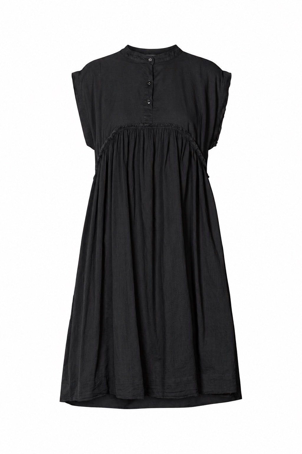Devina - Cotton dress I Black Black XS 1 - Rabens Saloner - DK