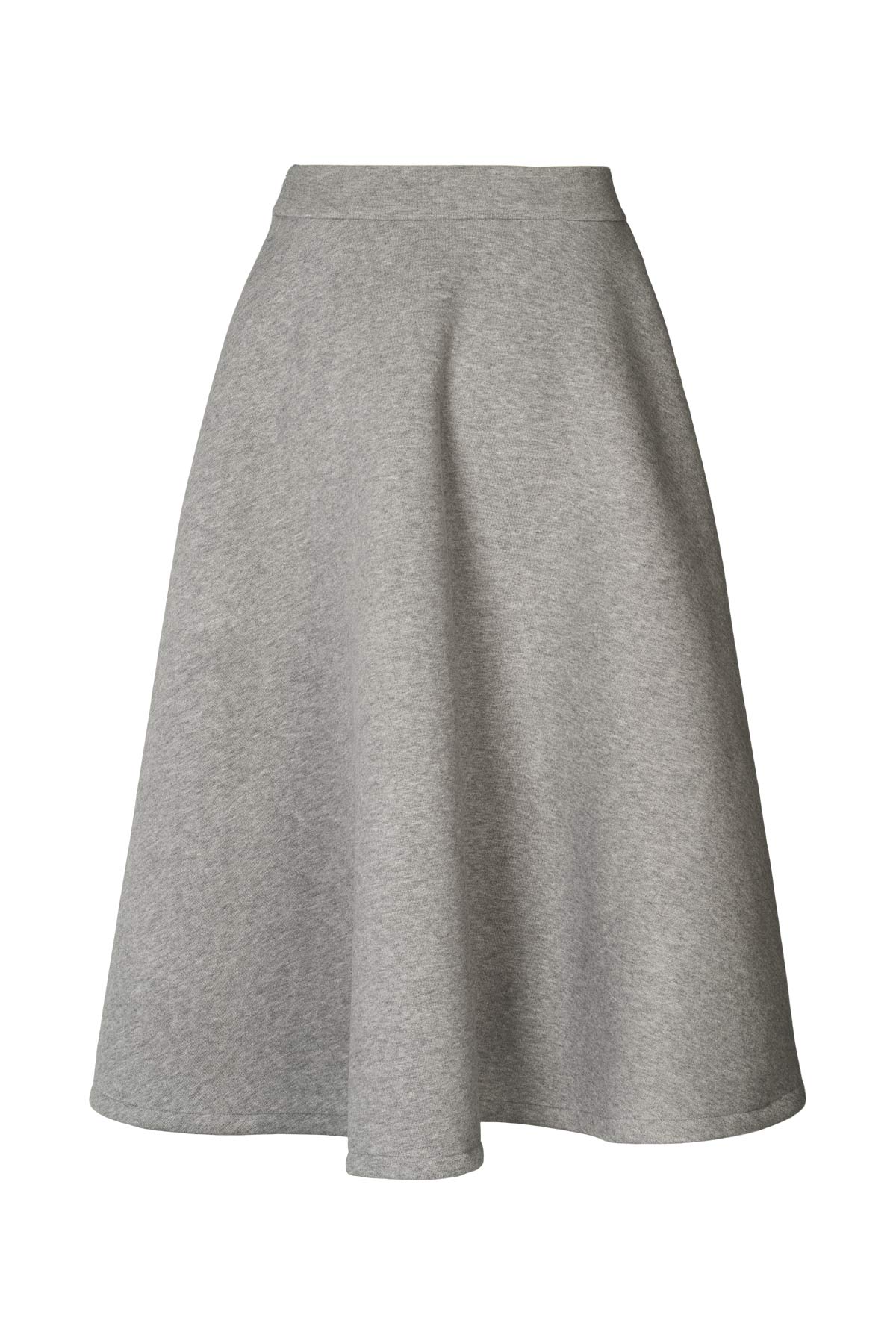 Bisharo - Varsity full skirt I Grey melange 7 - Rabens Saloner - DK