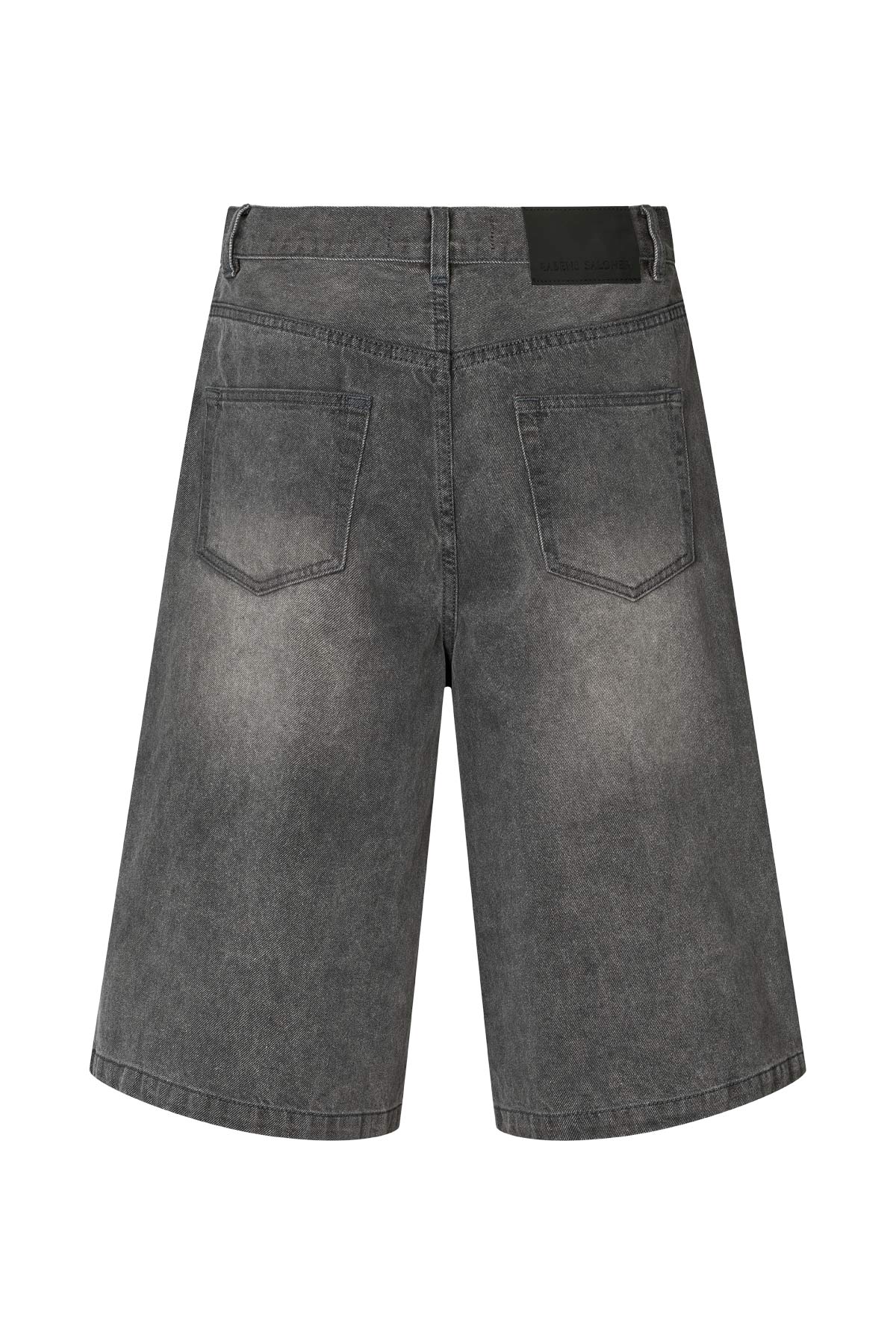Adelin - Grey denim shorts I Washed grey 4 - Rabens Saloner - DK