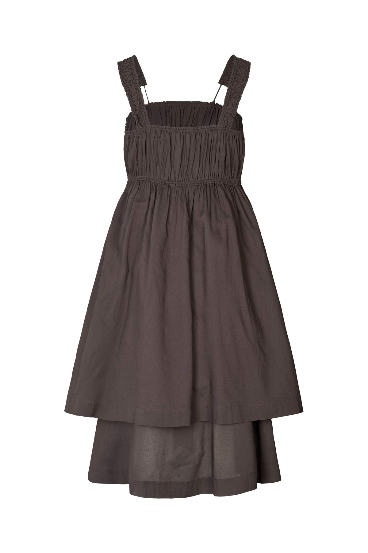 Gabi - Multi layer short dress I Liquorice 6 - Rabens Saloner - DK