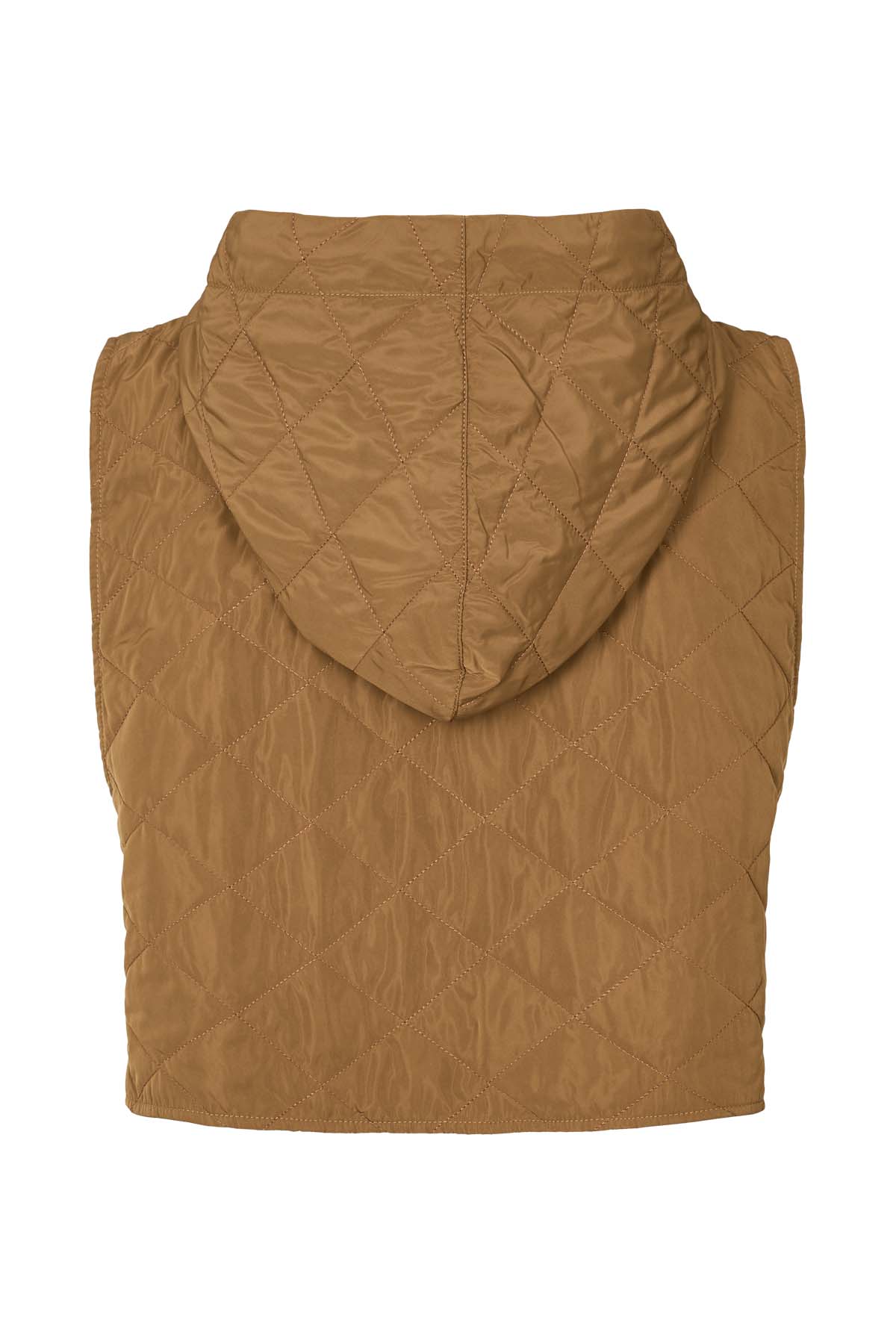 Nyx - Tech quilt vest I Chestnut 2 - Rabens Saloner - DK
