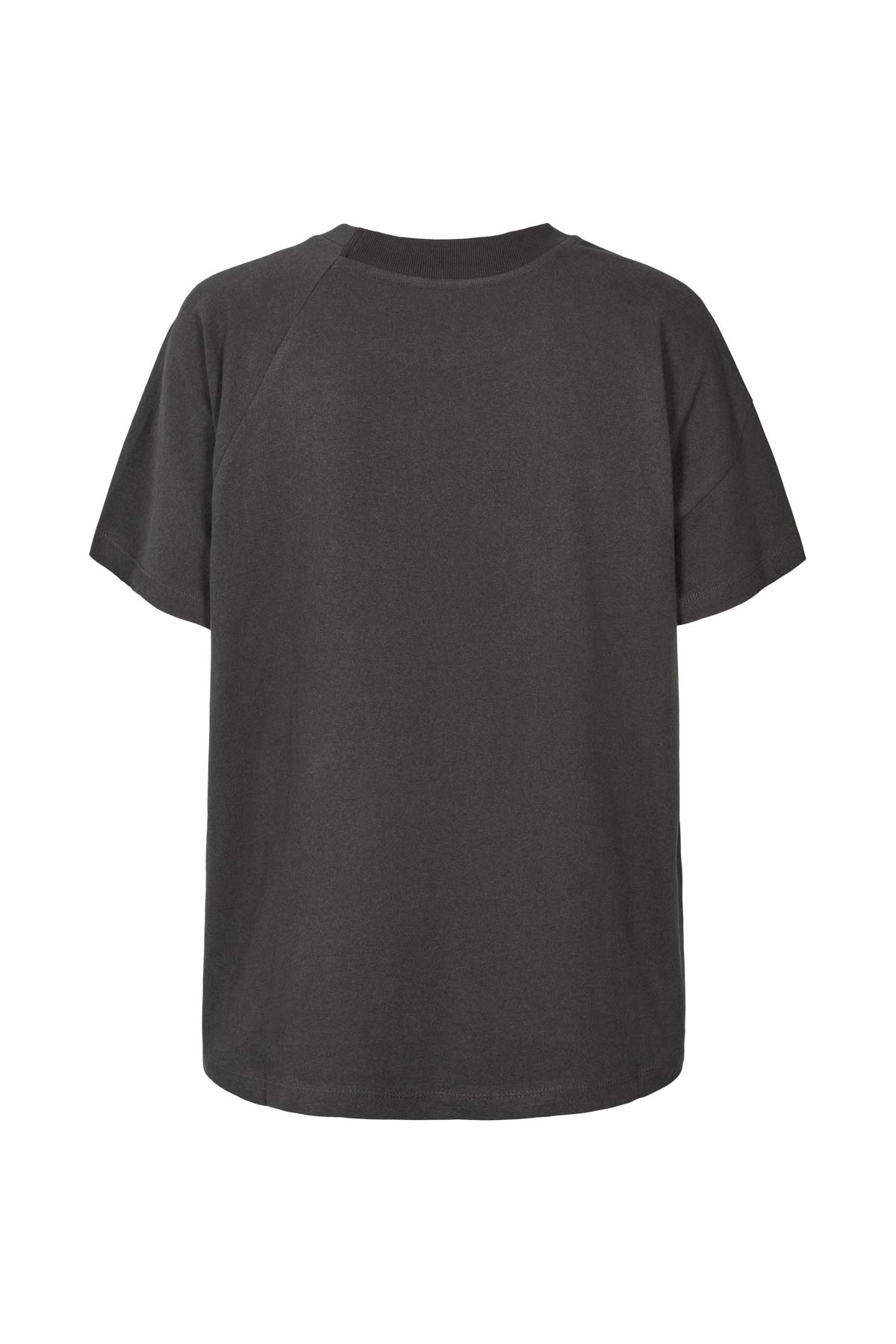 Ary - Fragile boxy t-shirt I Faded black 5 - Rabens Saloner - DK