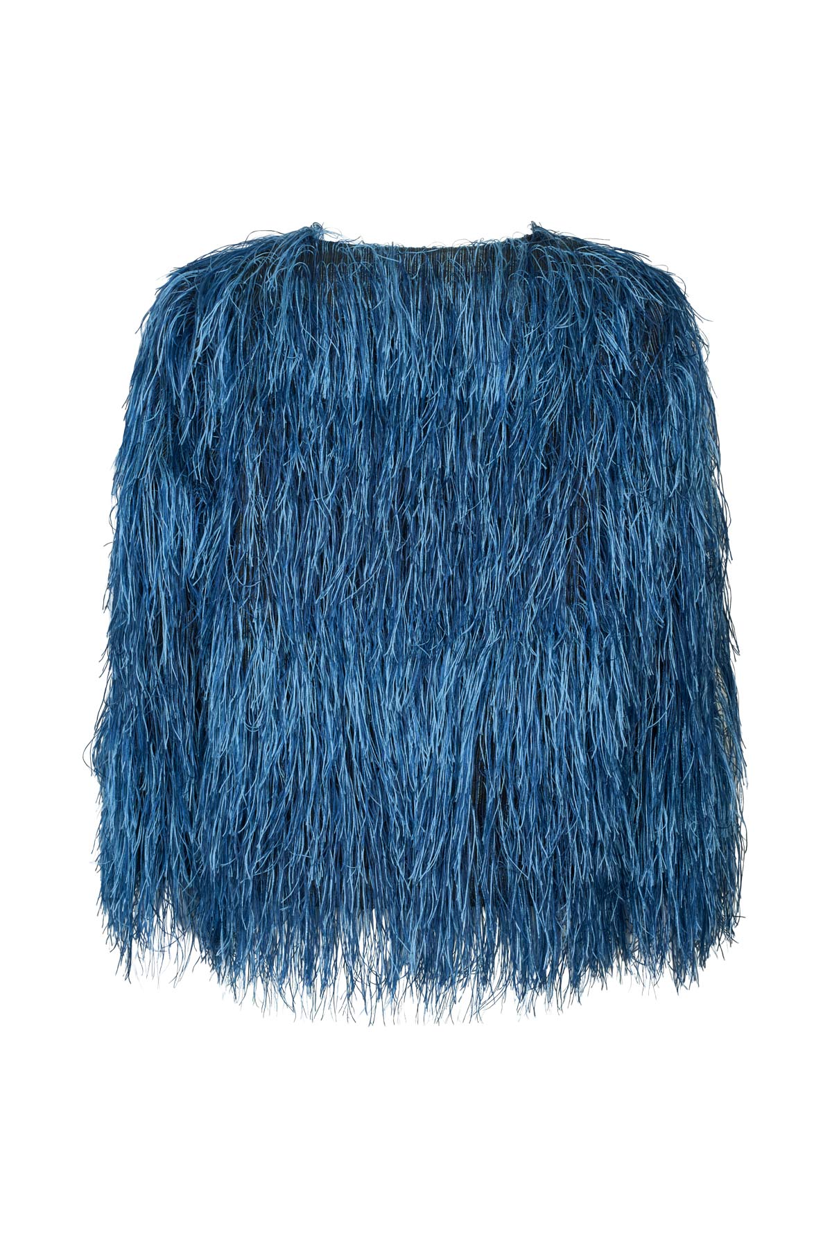 Safi- Plume blouse I PRE-ORDER I Navy