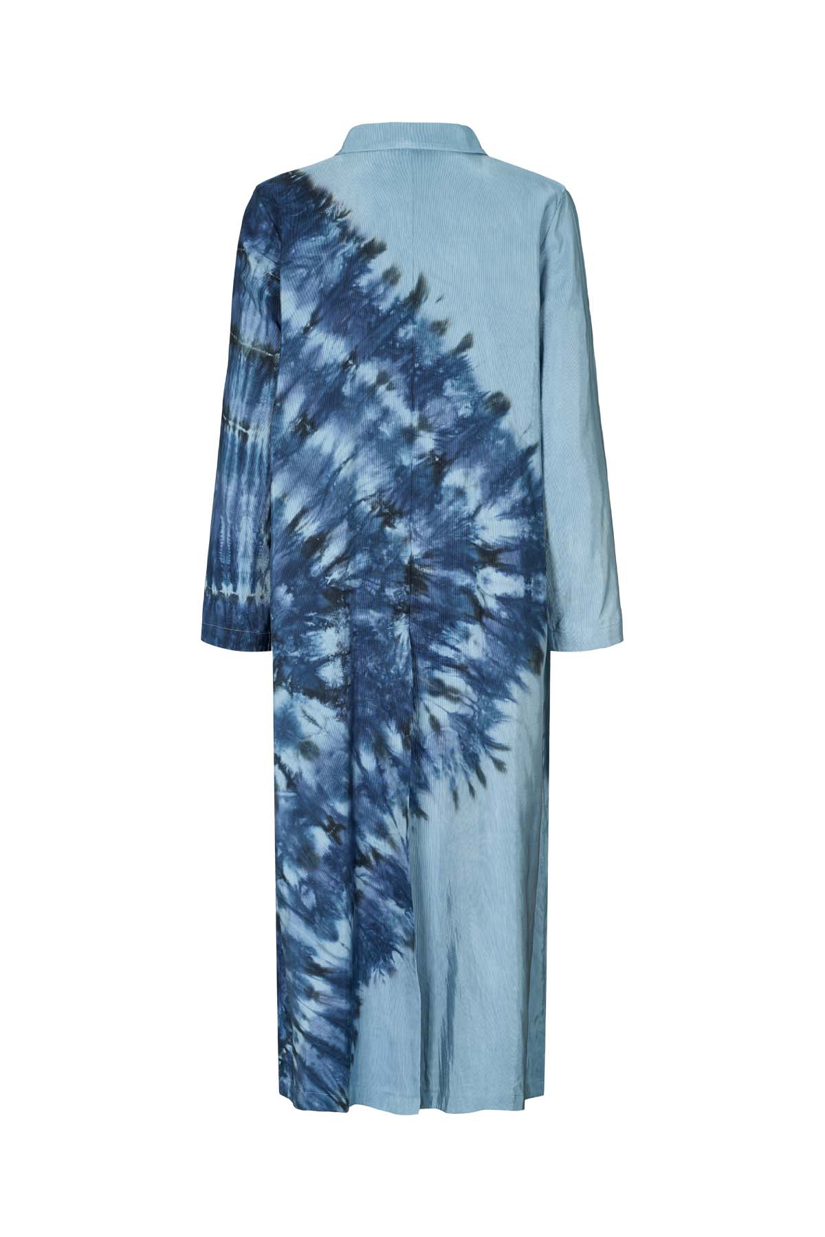 Celine - Lava long coat I Blue combo 6 - Rabens Saloner - DK