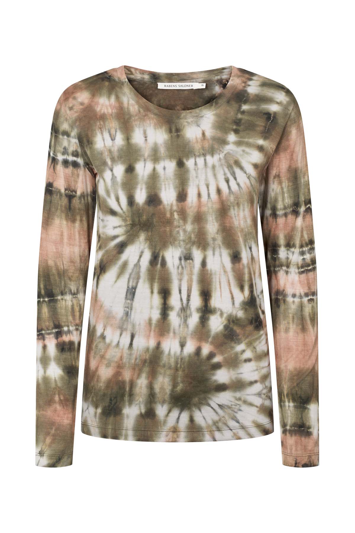Xenia - Lava jersey t-shirt I Rust combo 3 - Rabens Saloner - DK