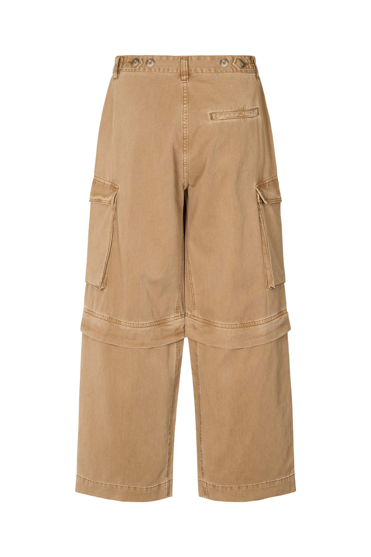 Frema - Canvas cargo pants I Washed tobacco Washed tobacco XS 7 - Rabens Saloner - DK