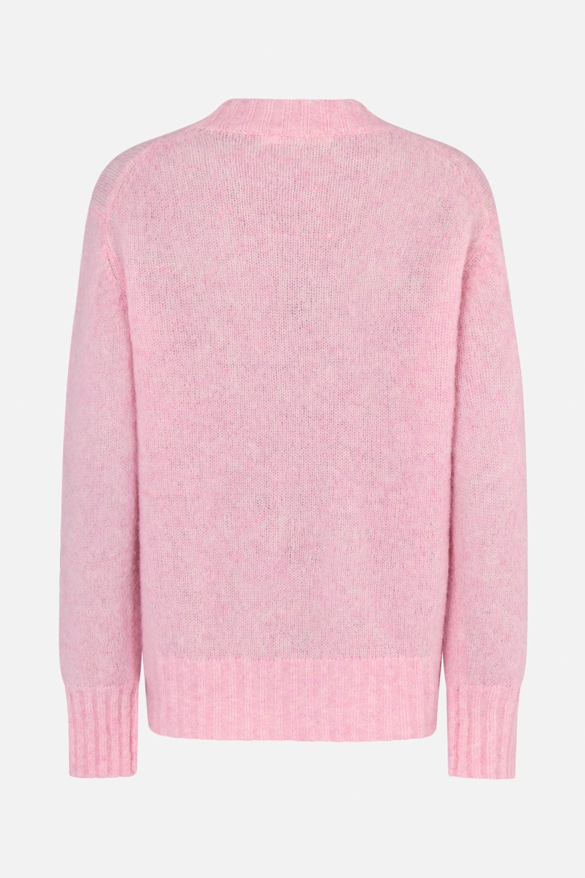 Divna - Superlight knit crew sweater I Rose 5 - Rabens Saloner - DK