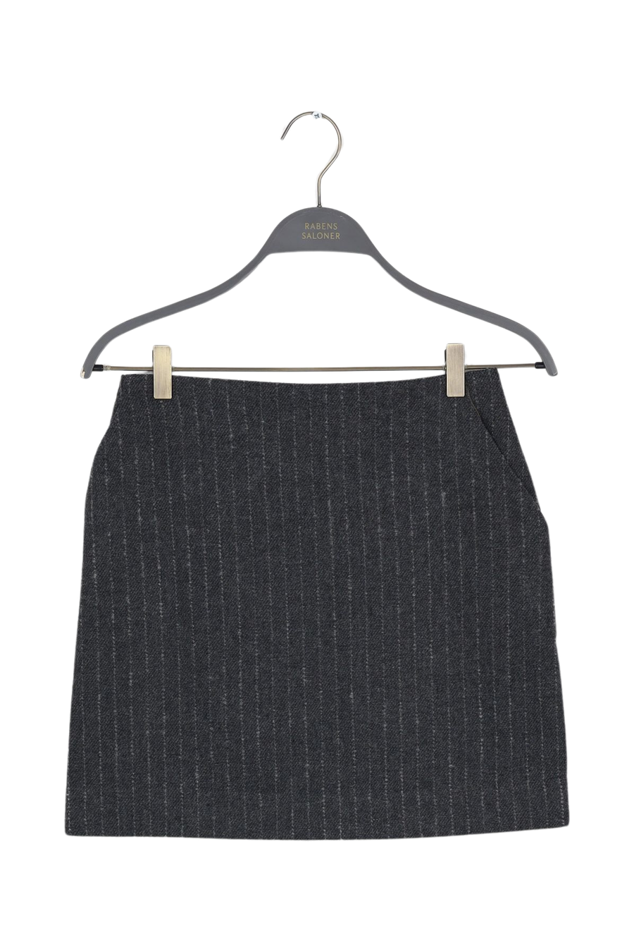 PreLoved Nami - Curly stripe short skirt - XS 1 - Rabens Saloner - DK