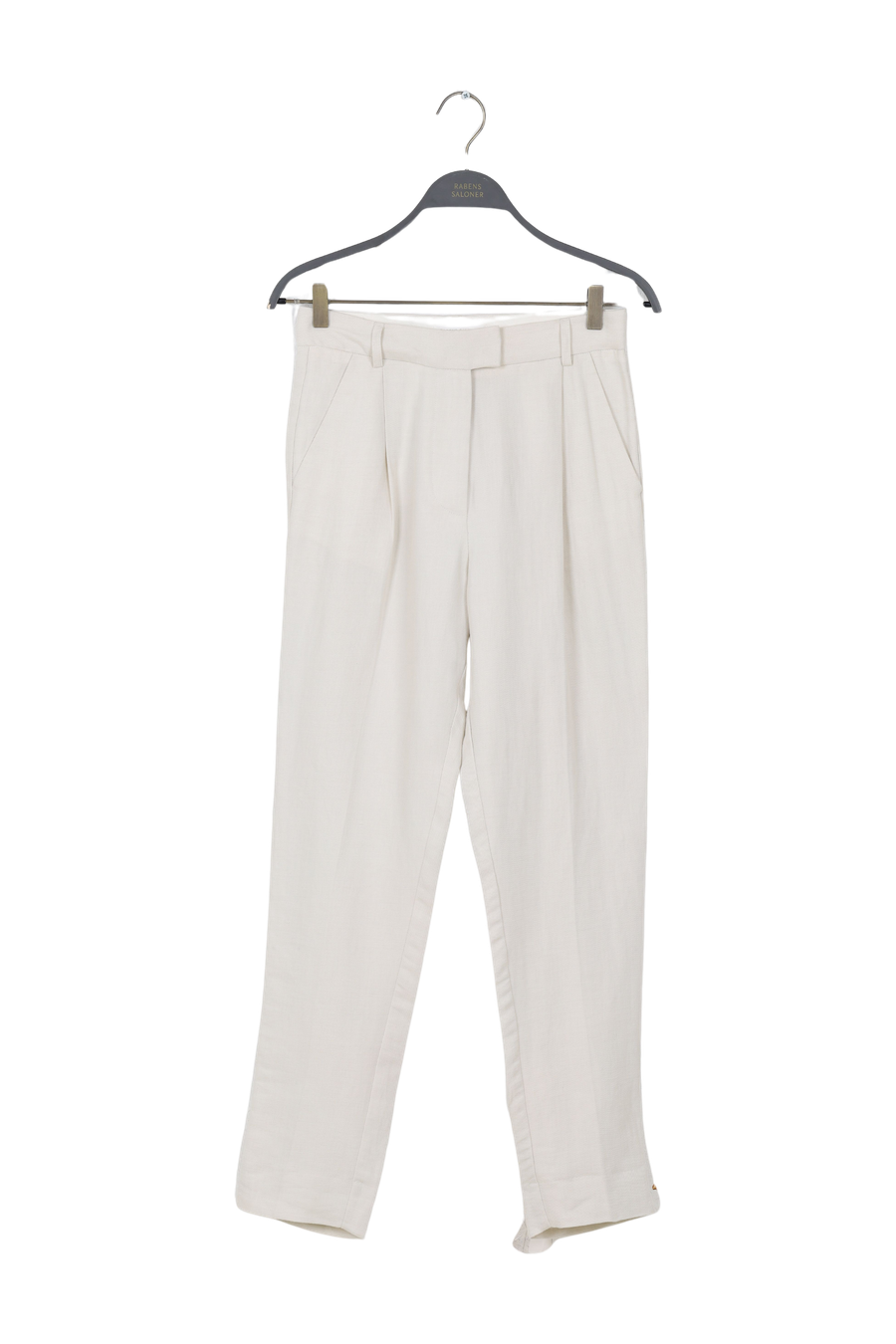 PreLoved Helen - Linen tailoring easy pant - XS 1 - Rabens Saloner - DK