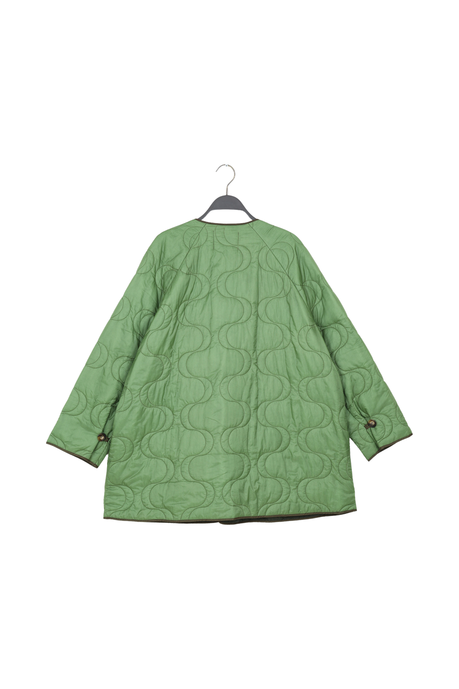 PreLoved Rahlin - Pastel quilt coat I Stone green - XS 2 - Rabens Saloner - DK