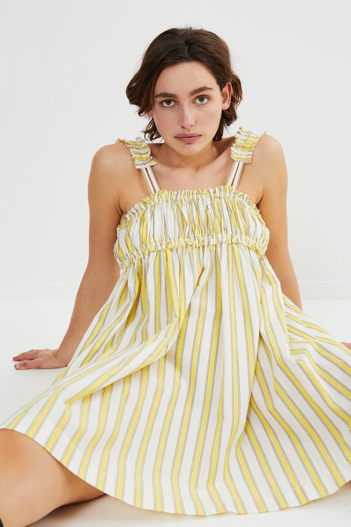 PreLoved Gabi - Shirt line short dress - M 3 - Rabens Saloner - DK