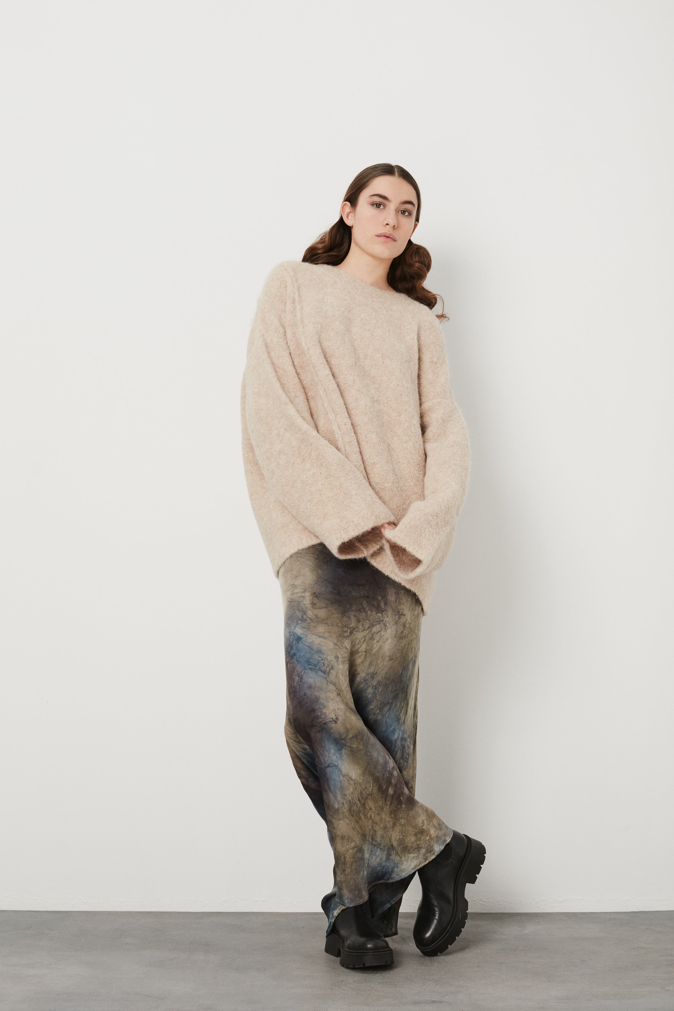 PreLoved Elsy - Alpaca lux OS sweater - S/M 3 - Rabens Saloner - DK