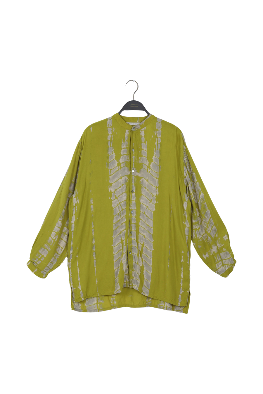 PreLoved Kamille - Bamboo shirt I Chartruese combo - S