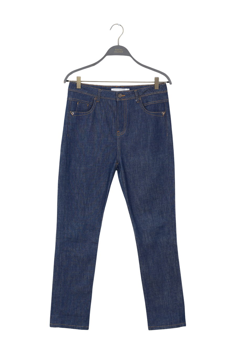 PreLoved Felicia - Denim Hi waist straight - 29.0 1 - Rabens Saloner - DK