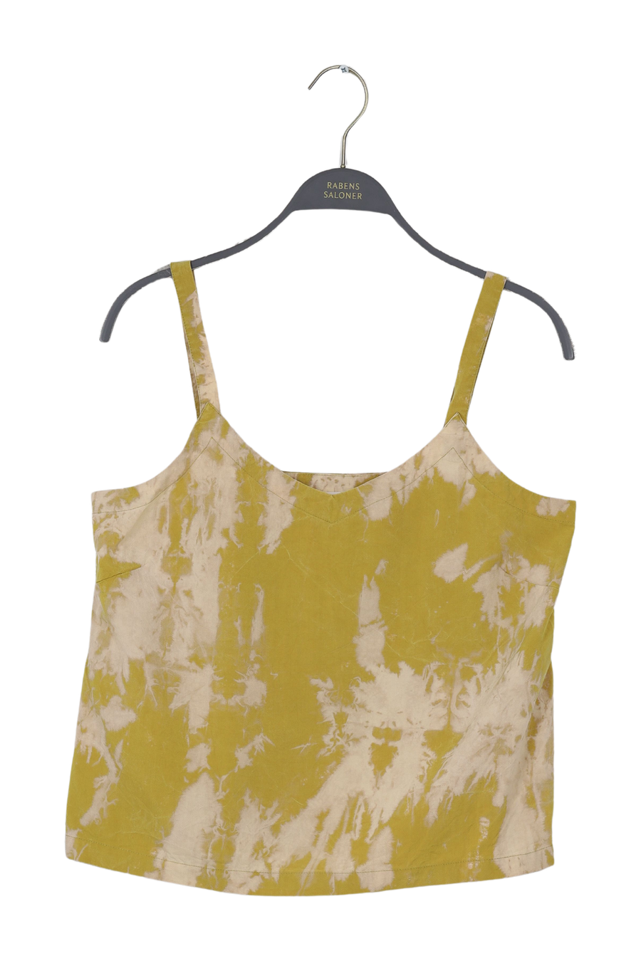 PreLoved Maisa - Misty camisole top I Golden mustard combo - S 1 - Rabens Saloner - DK