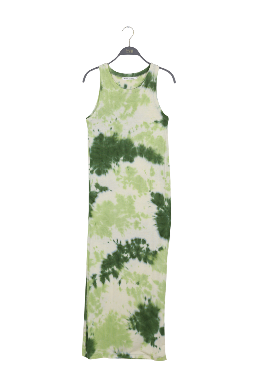 PreLoved Niara - Fusion long tank dress I Emerald combo - S 1 - Rabens Saloner - DK