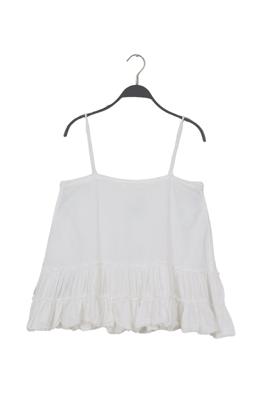 PreLoved Bella - Cotton tiered top - XS 2 - Rabens Saloner - DK