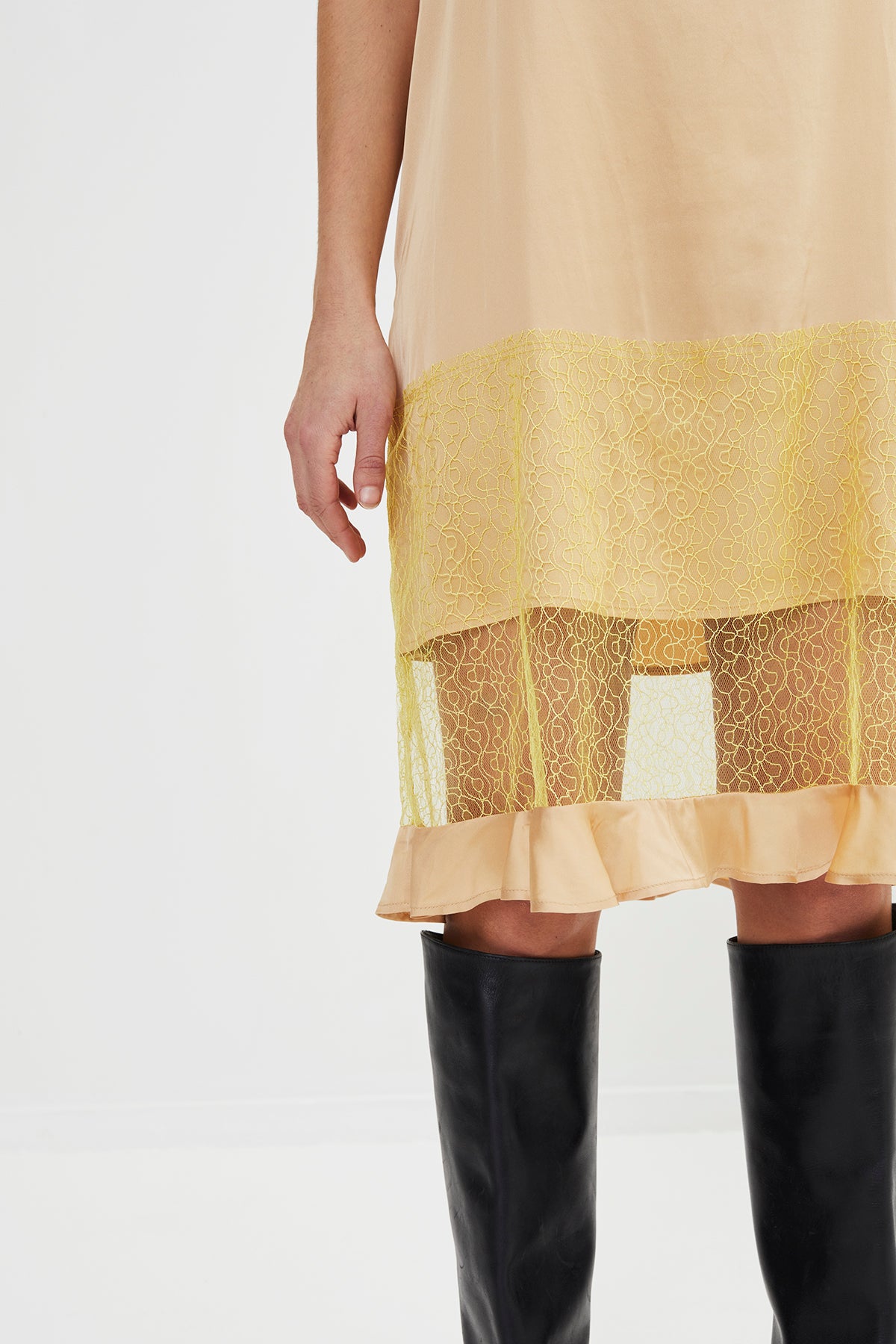 PreLoved Tarah - Lace touch camisole dress - S 5 - Rabens Saloner - DK