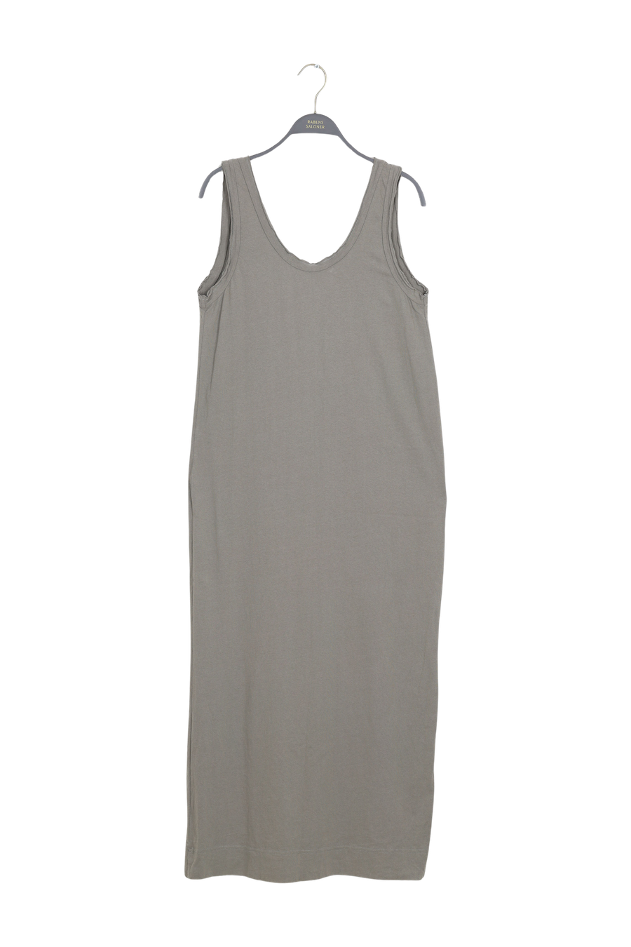 PreLoved Muna - Vintage cotton open back dress I Moon - M 1 - Rabens Saloner - DK