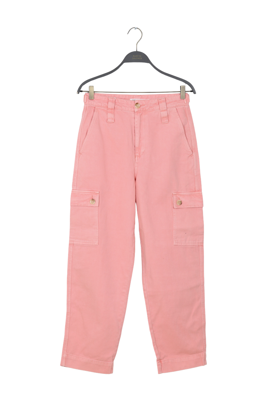 PreLoved Harper - Canvas drill military pant I Sorbet - XS 1 - Rabens Saloner - DK