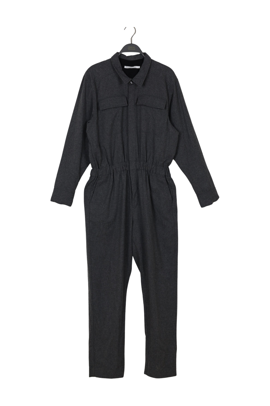 PreLoved Tasha - Wool suiting jumpsuit - L DARK FAWN L 1 - Rabens Saloner - DK