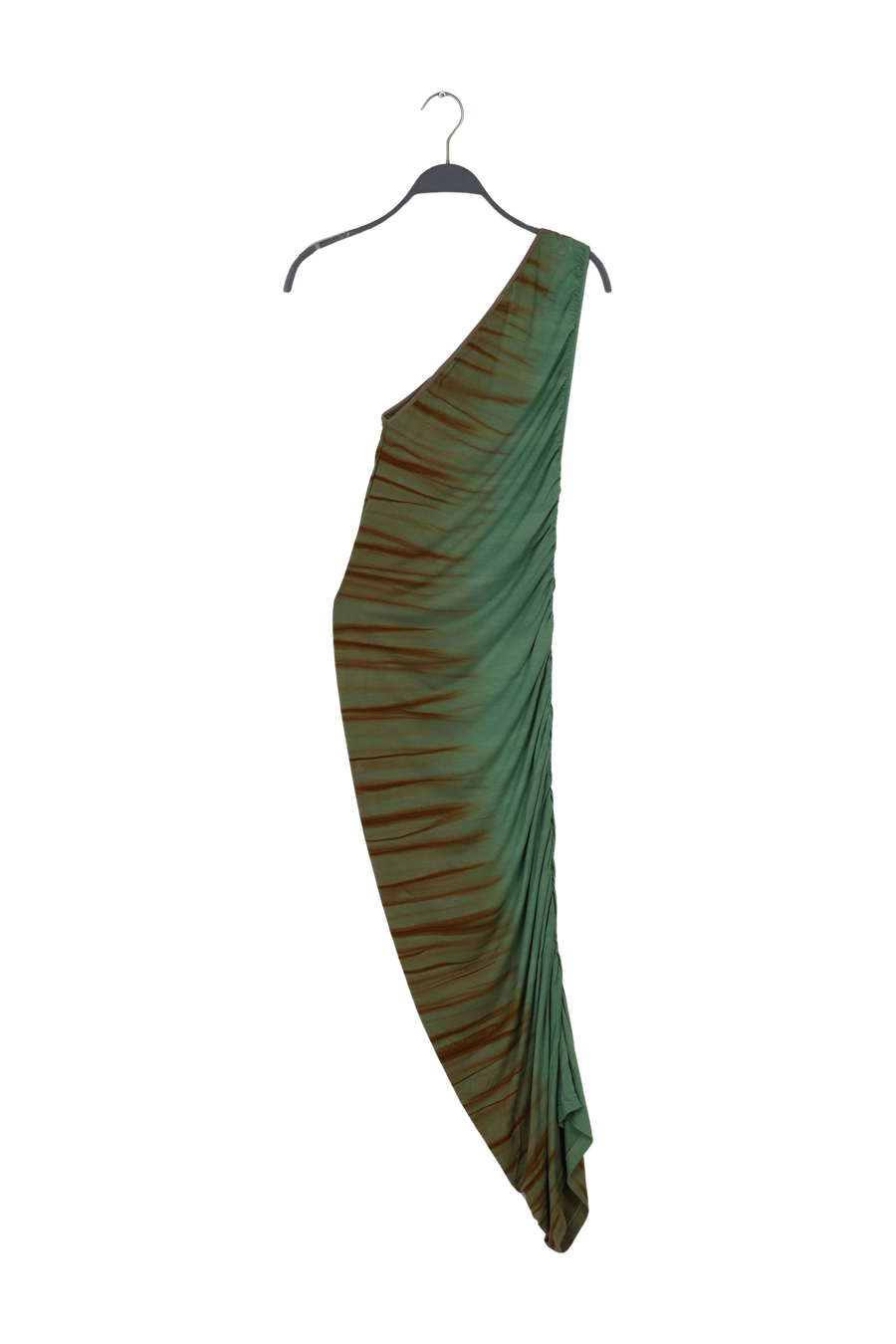 PreLoved Lua - Tidal one shoulder dress I Orange combo - S 2 - Rabens Saloner - DK