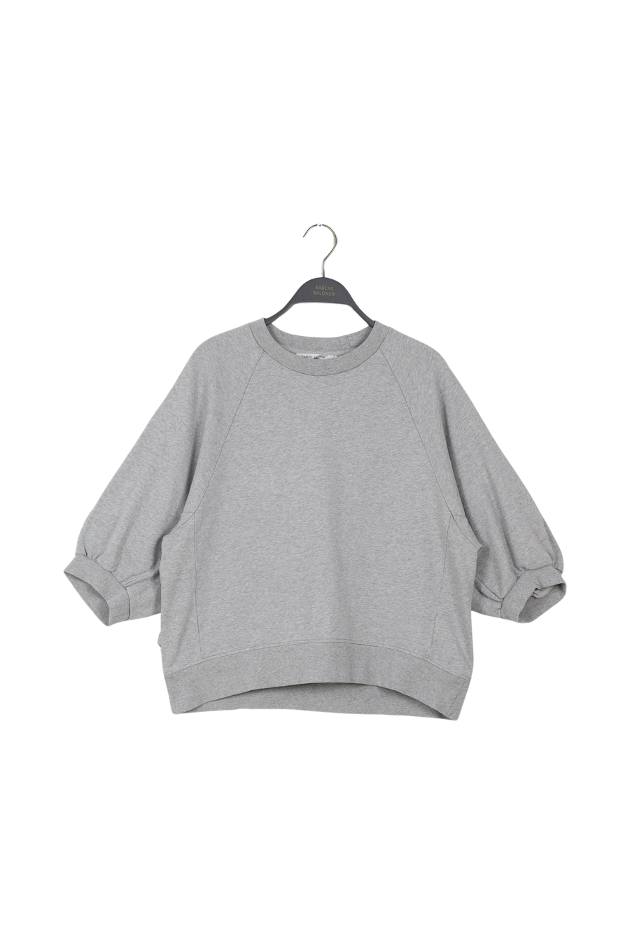 PreLoved Nona - Sweat raglan 3/4 sleeve top I Grey melange - XS/S
