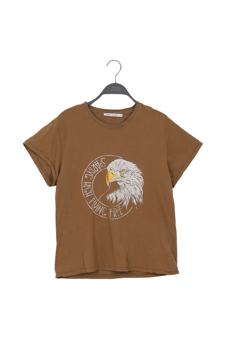 PreLoved Ambla - Eagle t-shirt I Hazelnut - M