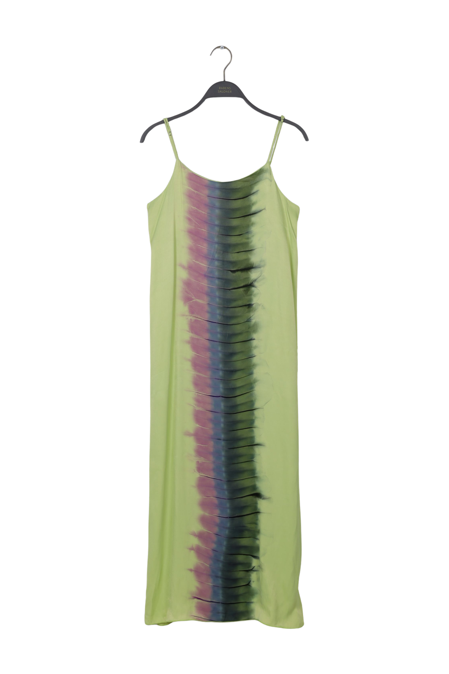 PreLoved Lilo - Macaw camisole dress I Lime combo - S 1 - Rabens Saloner - DK