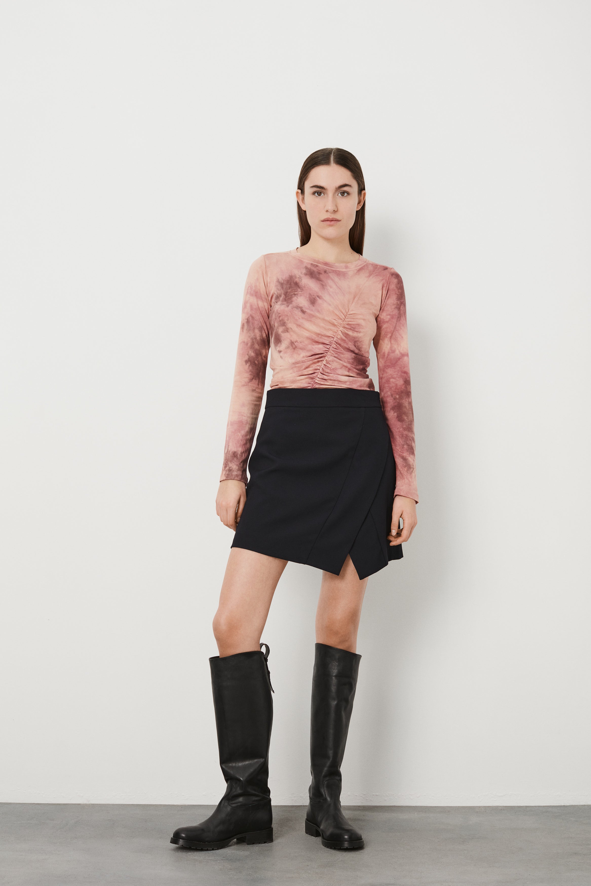 PreLoved Hilde - Light tailoring skirt - L 3 - Rabens Saloner - DK