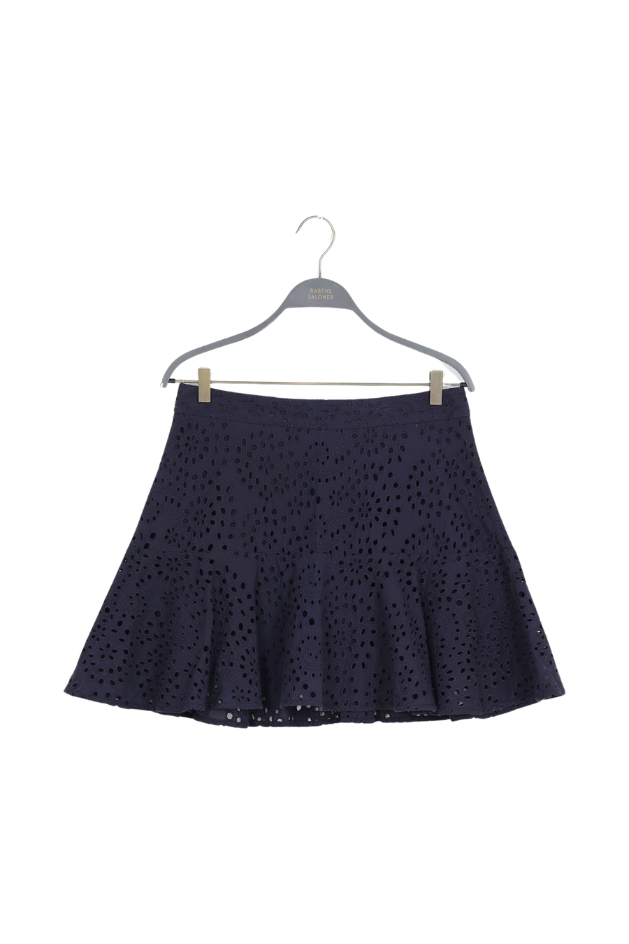 PreLoved Honey - Jumbo stitch skirt I Caviar Black - L 1 - Rabens Saloner - DK