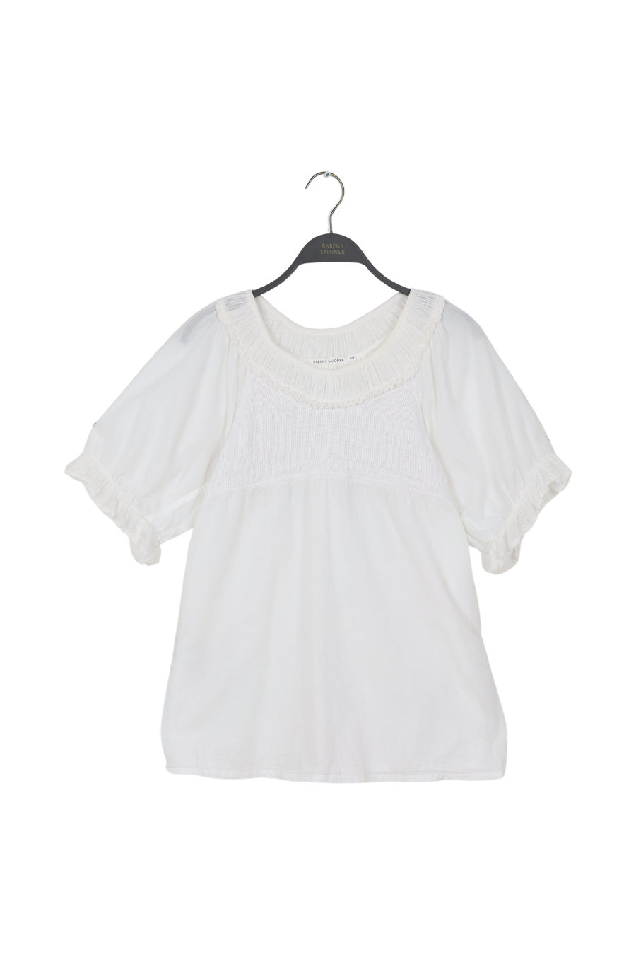 PreLoved Dorita - Cotton angel top I White - XS 1 - Rabens Saloner - DK