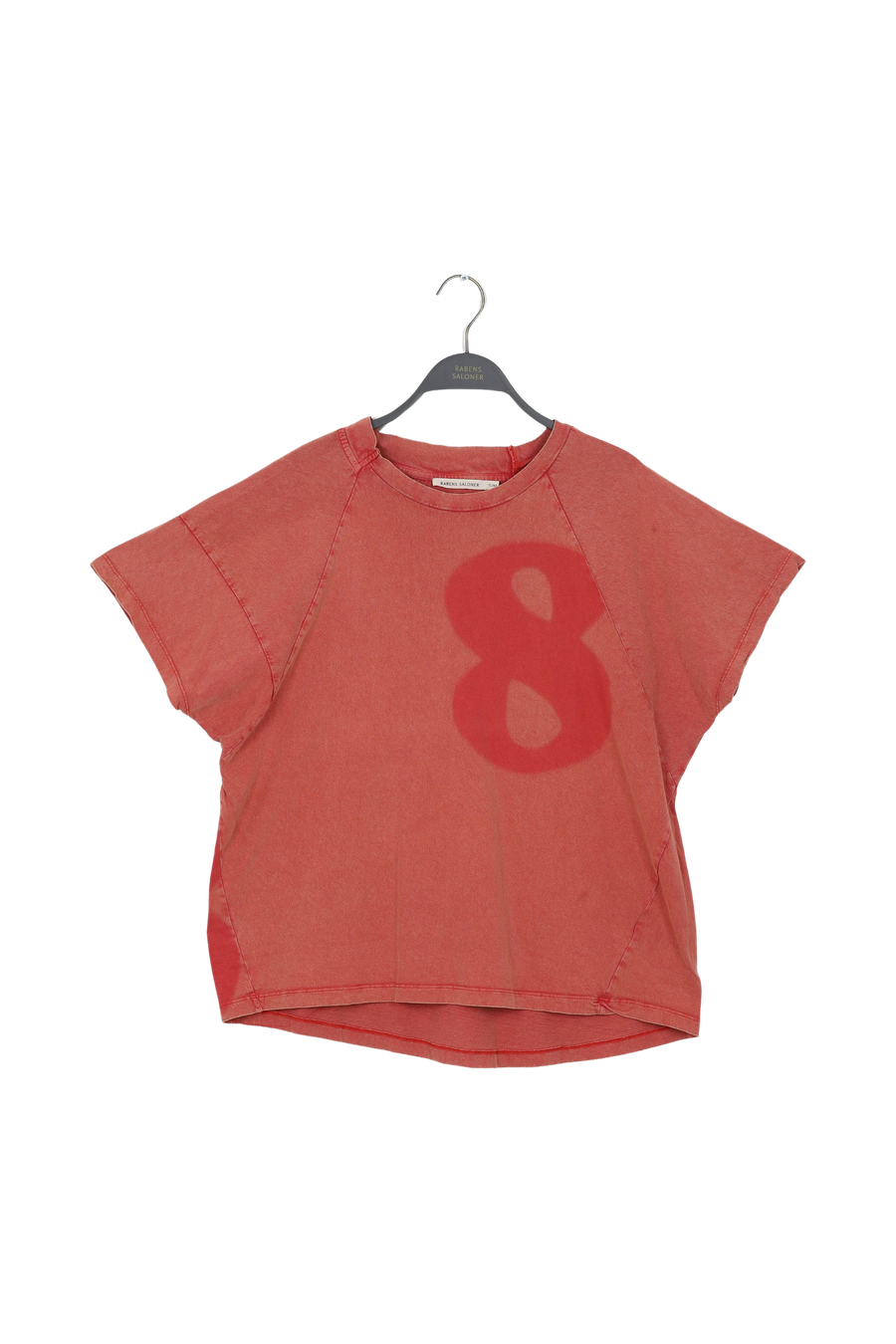 PreLoved Ary - Infinity boxy t-shirt I Hibiscus - S/M 1 - Rabens Saloner - DK