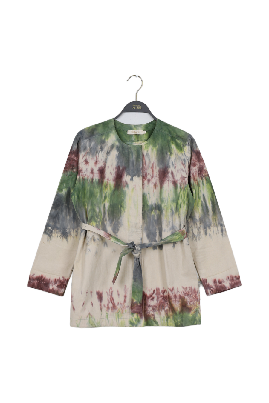 PreLoved Magenta - Tie-dye jacket - S 1 - Rabens Saloner - DK