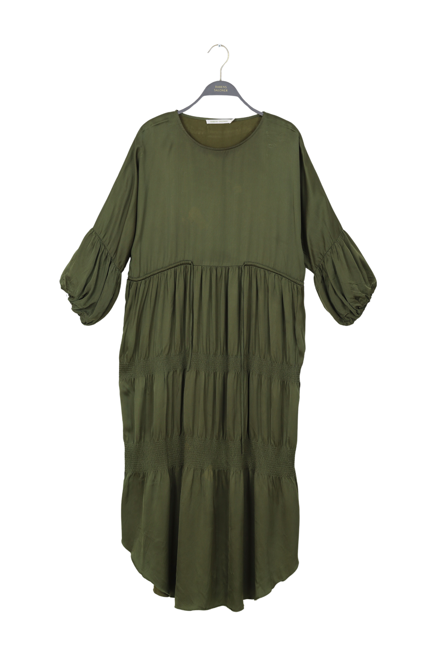 PreLoved Melany - Solid drawstring dress - S 1 - Rabens Saloner - DK