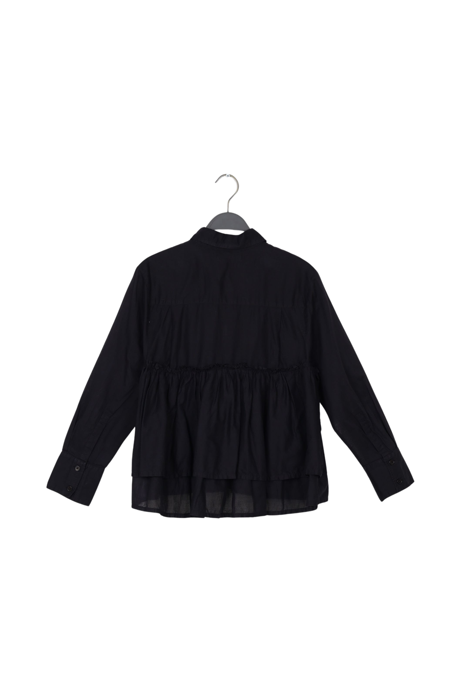 PreLoved Shaker - Multi layer frill shirt I Black - XS 2 - Rabens Saloner - DK