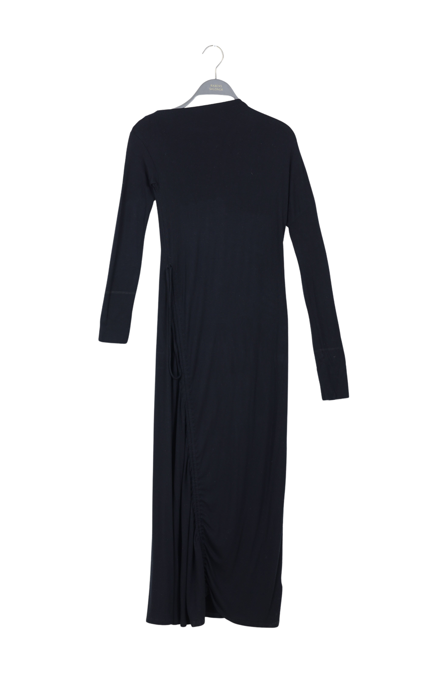 PreLoved Irina - Drawstring jersey dress - XS BLACK XS 1 - Rabens Saloner - DK