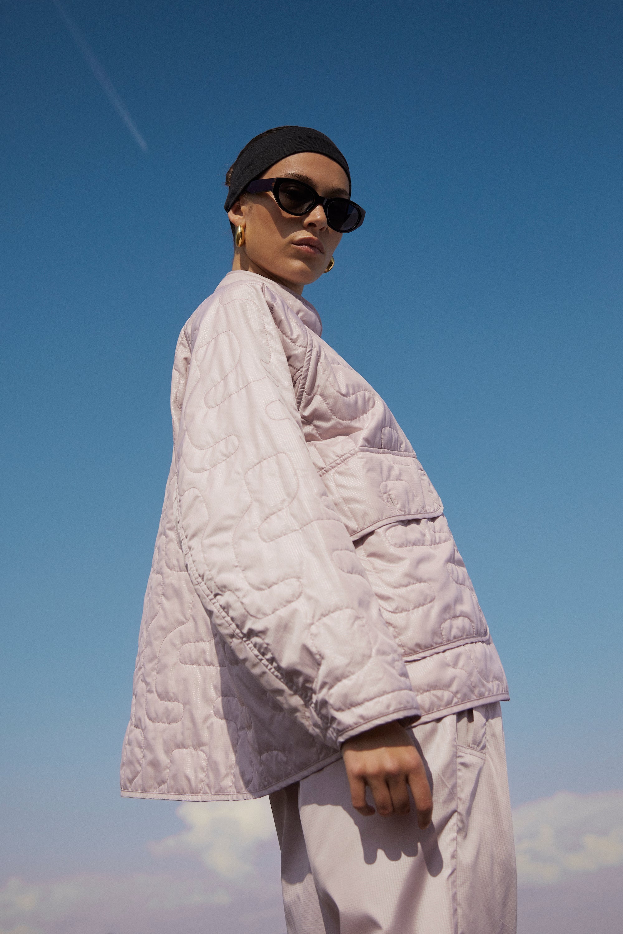 PreLoved Cophia - Deco quilt jacket I Mouse - L 3 - Rabens Saloner - DK