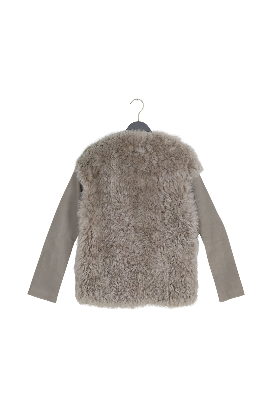 PreLoved Shearling jacket vest - S 4 - Rabens Saloner - DK