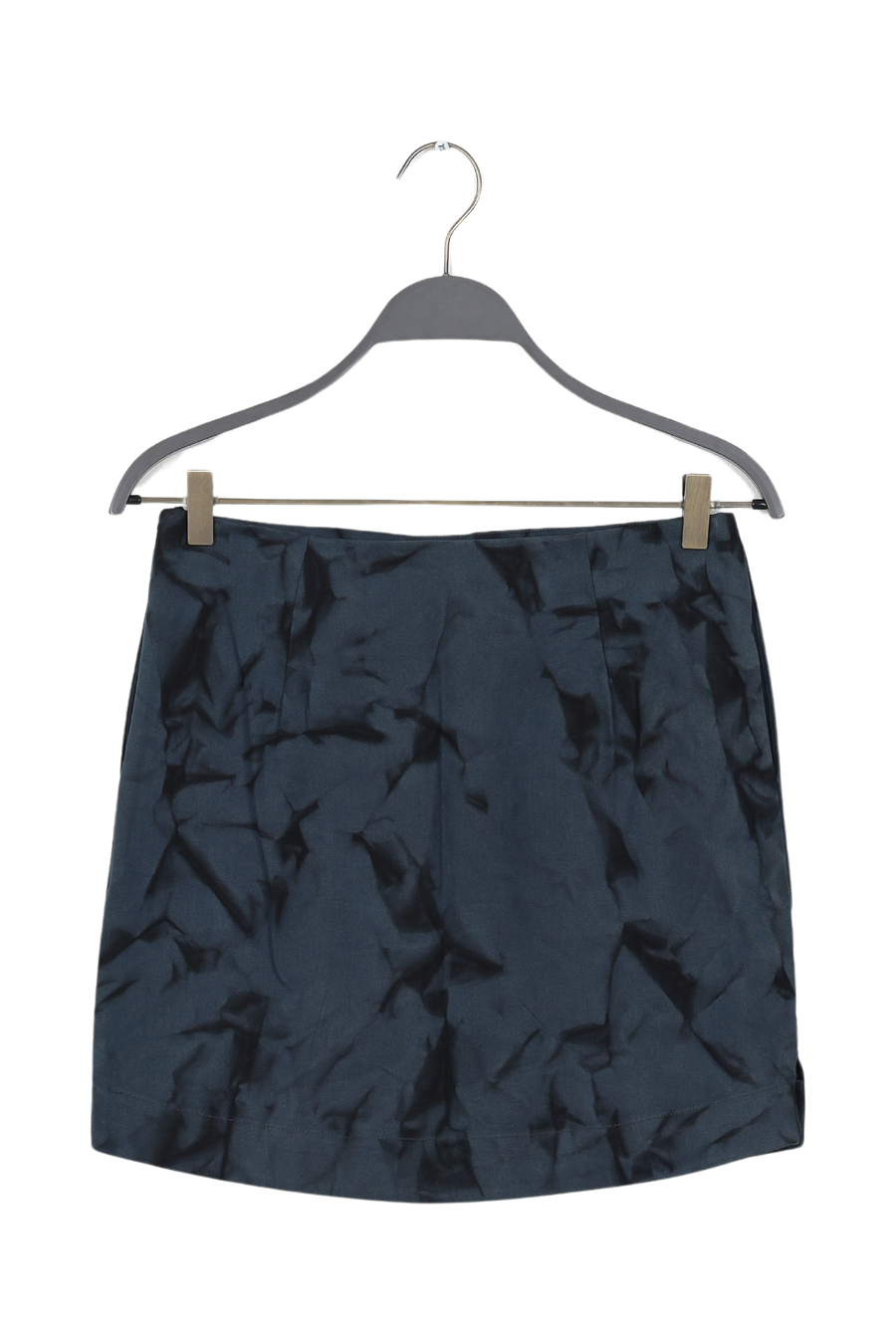 PreLoved Benedichte - Crystal short canvas skirt I Midnight black combo - XS 2 - Rabens Saloner - DK