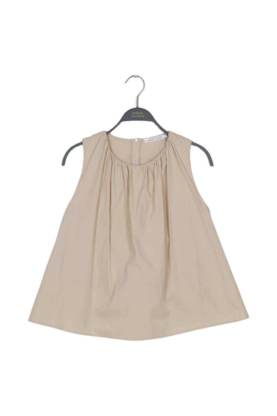 PreLoved Silje - Papery gathered top - M CHALK M 1 - Rabens Saloner - DK