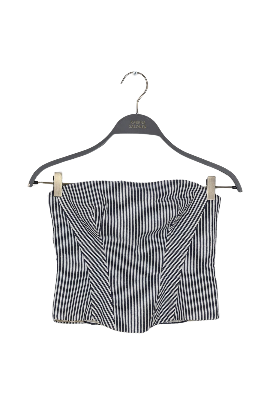 PreLoved Kif - Easy tailoring corset I Blue stripe - S 1 - Rabens Saloner - DK